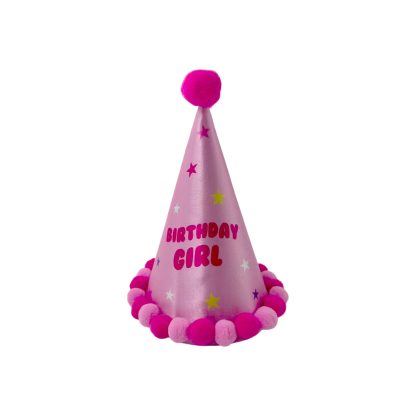 Pom Pom Hat - Birthday Girl
