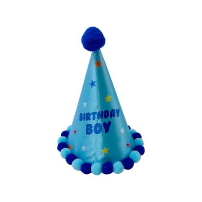 Pom Pom Hat - Birthday Boy