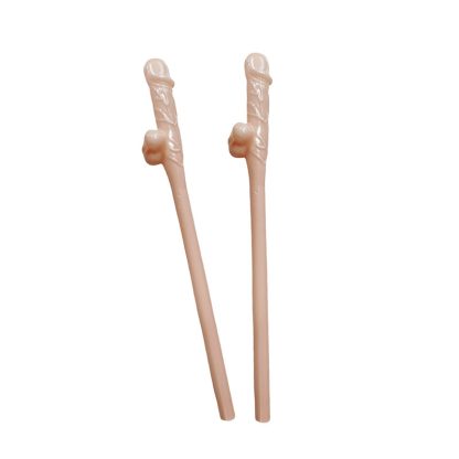 Plastic Willie Straws