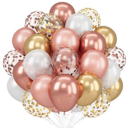 Party Balloon Set - Rose Gold
