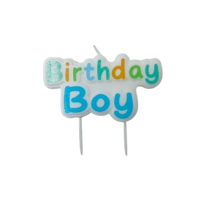 Birthday Boy Candle