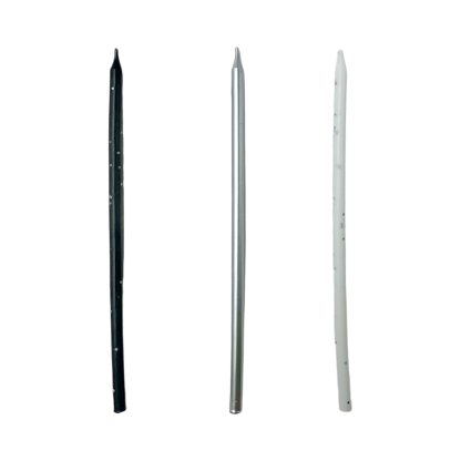 Metallic Candles -White/Black/Silver