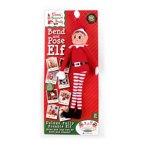 Xmas Elves BB Elf Bendable Girl