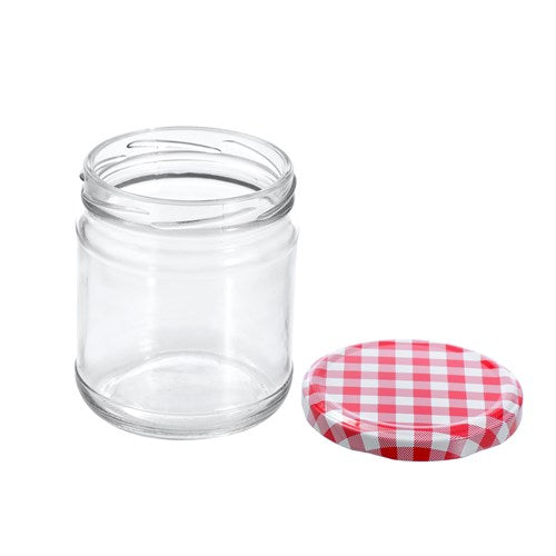 TOSCANA GLASS CONSERVE JARS 8PK 450ML 8.5X8.5X10CM