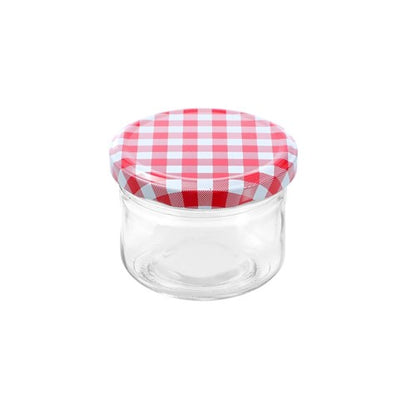 TOSCANA GLASS CONSERVE JAR 12PK 230ML 8.5X8.5X7CM