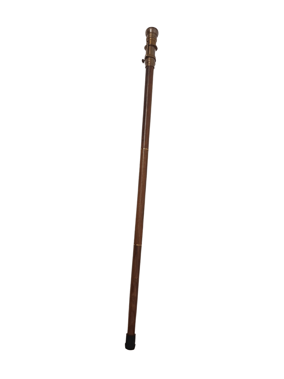 Compass & Telescope Handle Walking Stick