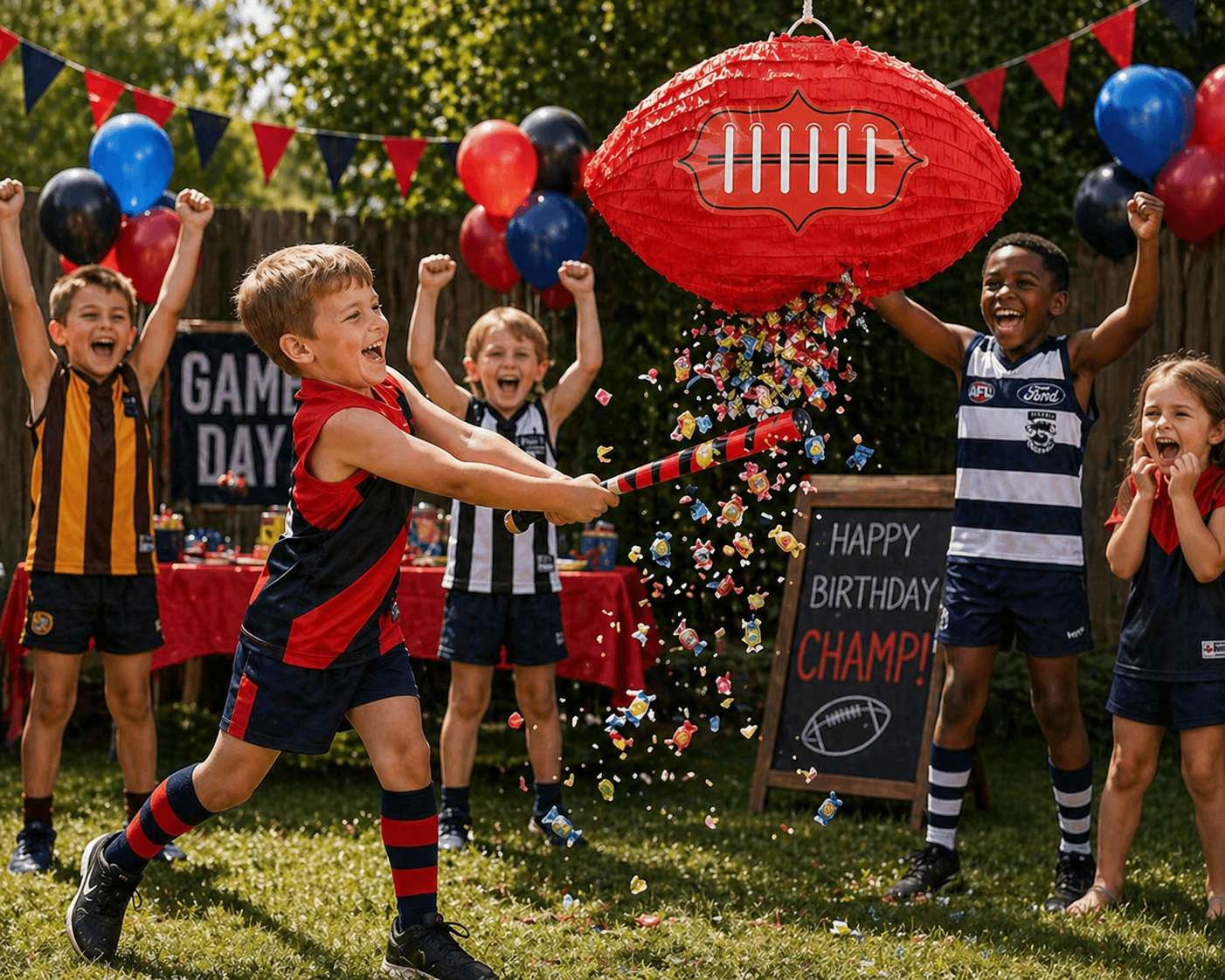 Footy Pinata
