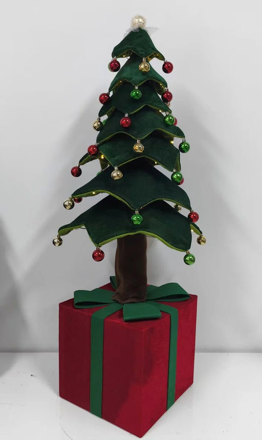 110cm Collapsible tree -Red