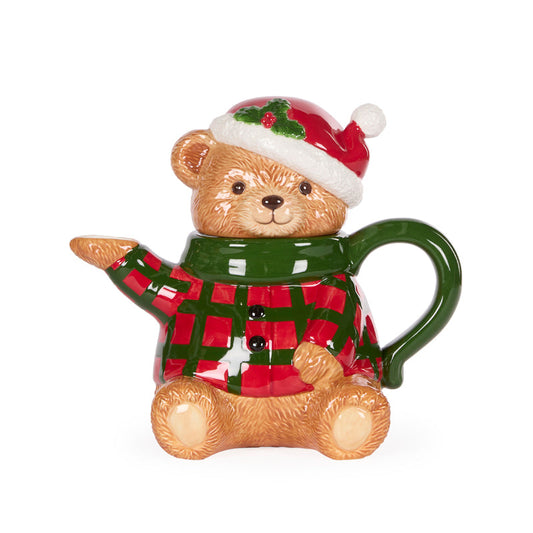 Cozy Teddy Bear Teapot