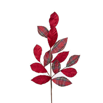 Tartan Leaf Spray