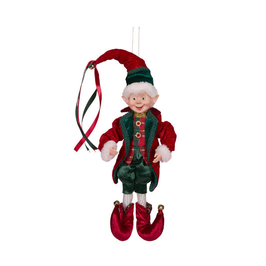 40cm Festive Fabric Elf