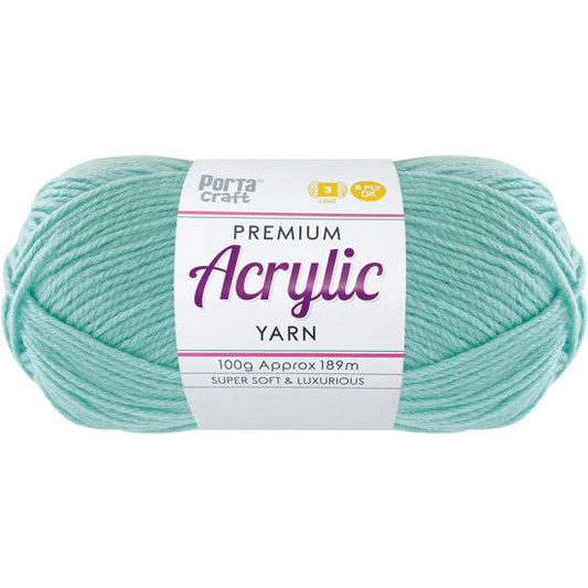 Acrylic Yarn 100g 189m 8ply - Mintox
