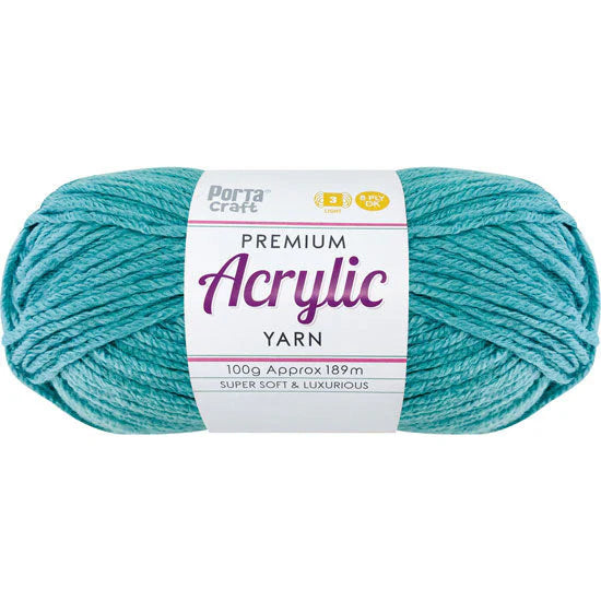 Acrylic Yarn 100g 189m 8ply - Patina