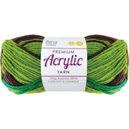 Acrylics Yarn 100g 189m 8ply - Crafters Mine