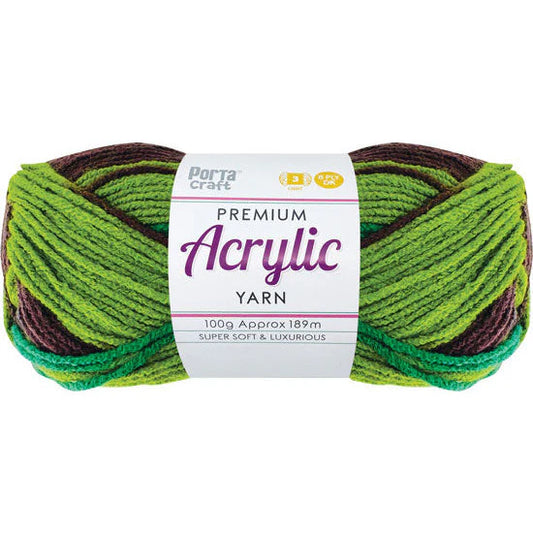 Acrylics Yarn 100g 189m 8ply - Crafters Mine