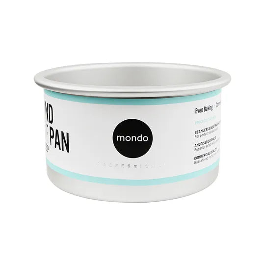 MONDO PRO ROUND CAKE PAN 5IN/12.5X7.5CM