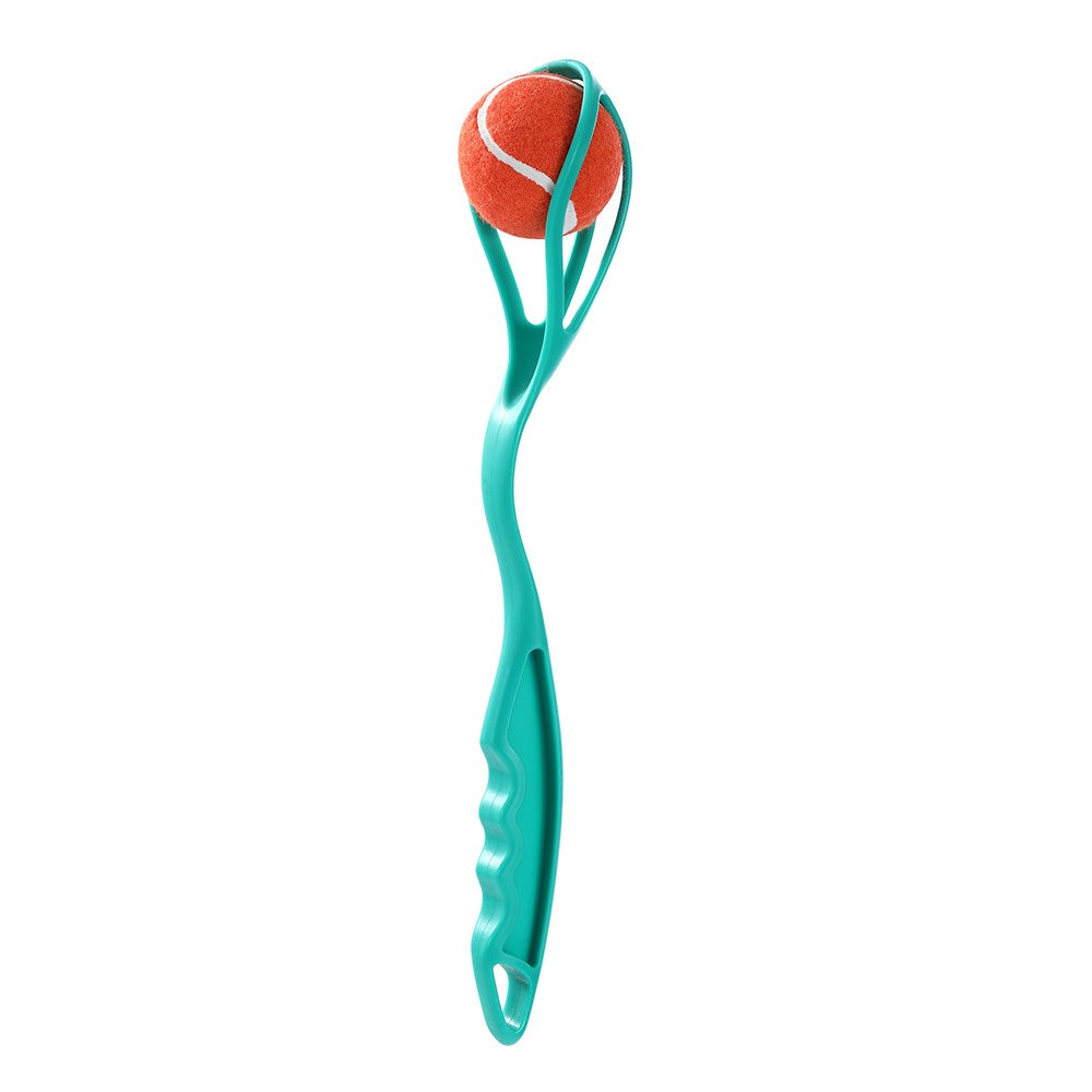 ERGONOMIC BALL LAUNCHER 40X7CM GREEN