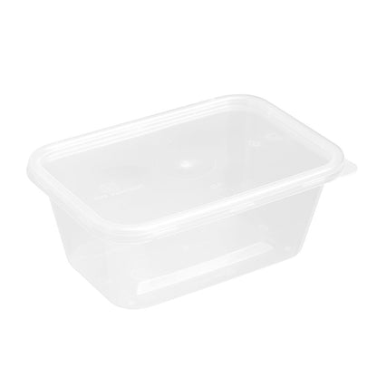 REUSABLE FOOD CONTAINER RECT 300ML VALUE 25PK