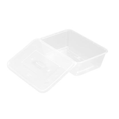 REUSABLE FOOD CONTAINER RECT 750ML 10PK