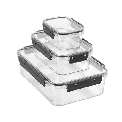 CRYSTAL PANTRY STORAGE CONTAINER 1.2L 21X14.5X7CM