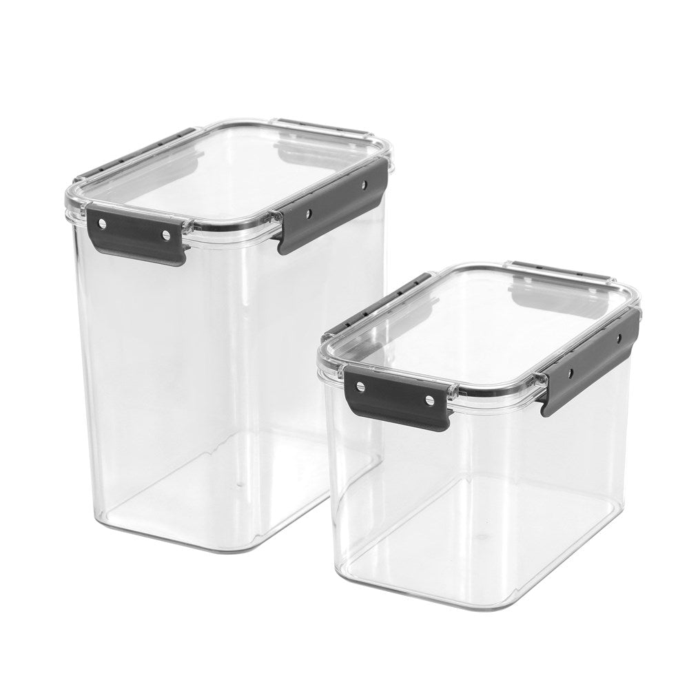 CRYSTAL PANTRY STORAGE CONTAINER 2.7L 21X15X14CM