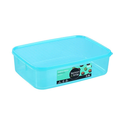 SIMPLE FRESH FOOD CONTAINER 3.5L 28X20X8CM 2 ASSTD