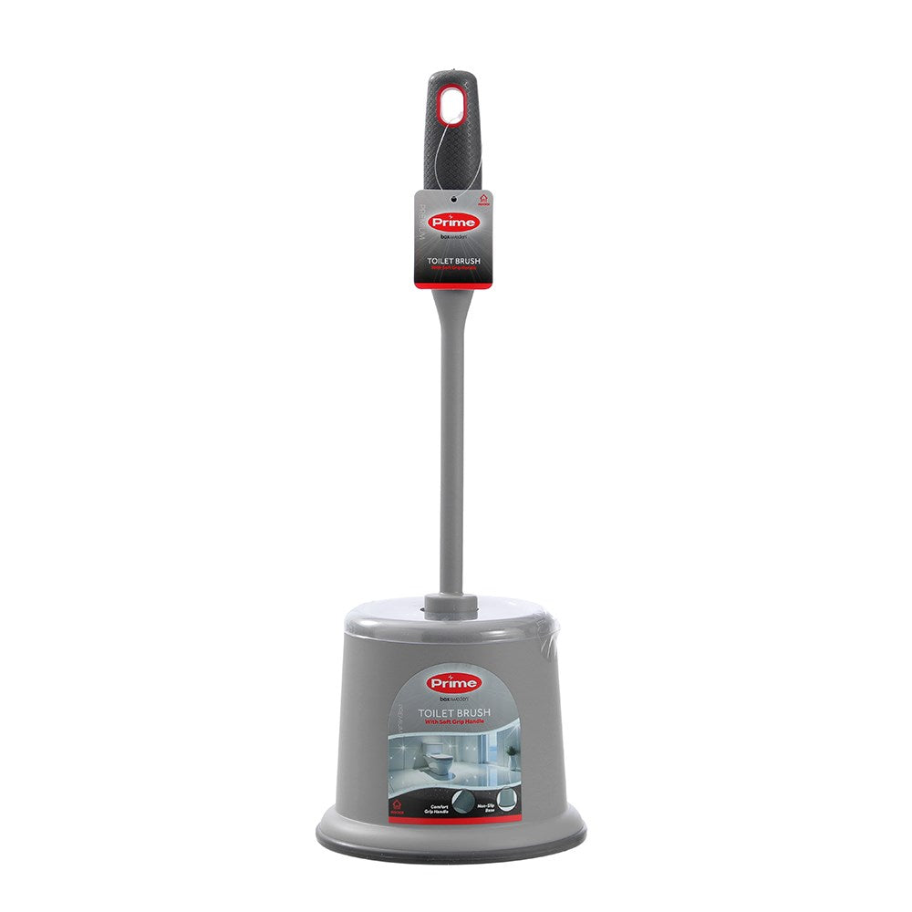 PRIME TOILET BRUSH SOFT GRIP HANDLE 39CM