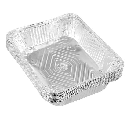 FOIL TRAY RECT 10PK PDQ 32X26.5X6CM