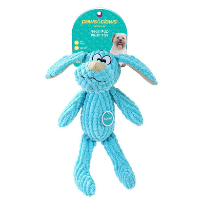 NEON PUP PLUSH 3 ASSTD 28X20X10CM