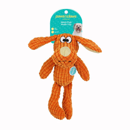 NEON PUP PLUSH 3 ASSTD 28X20X10CM