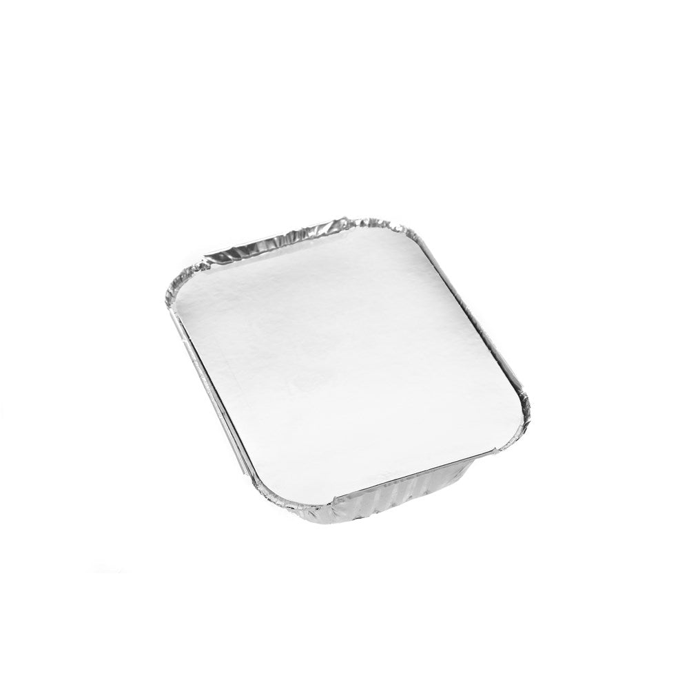 FOIL CONTAINER W/ LID 30PK 14X12X4.5CM