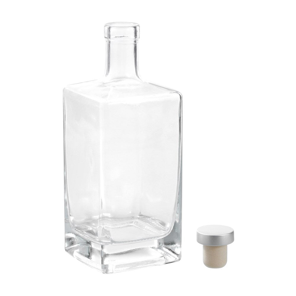 VERRE SQUARE GLASS BOTTLE 520ML