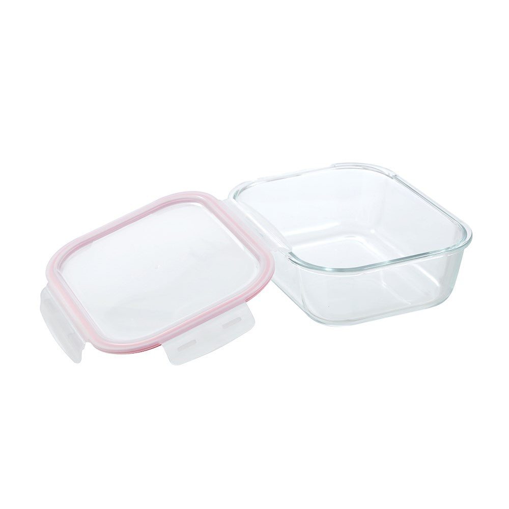 YORKSHIRE GLASS RECTANGLE CLIP SEAL CONTAINER 2.3L