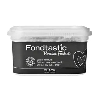 FONDASTIC FONDANT BLACK 250G