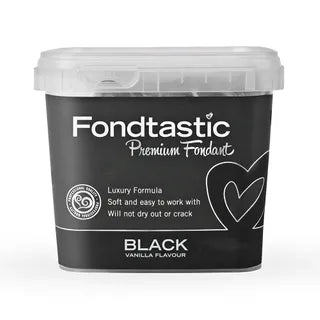 FONDASTIC FONDANT BLACK 1KG