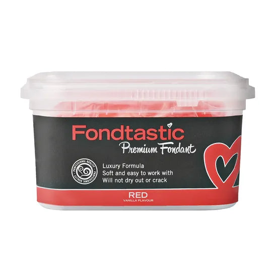FONDASTIC FONDANT RED 250G