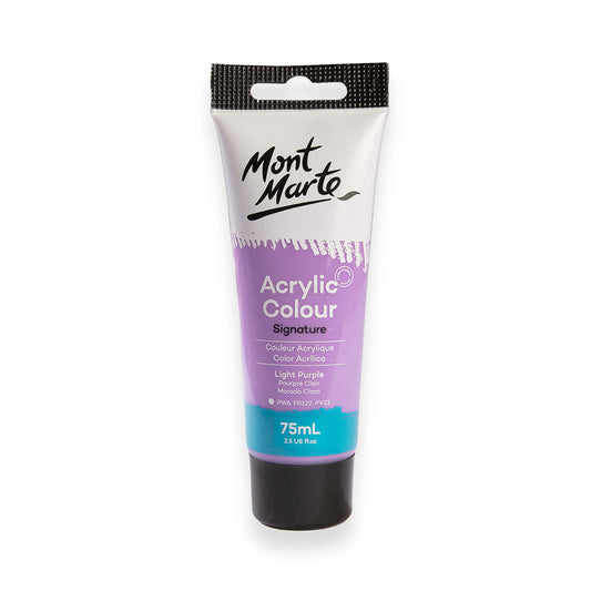 Acrylic Colour Paint Signature 75ml Tube - Light Purple