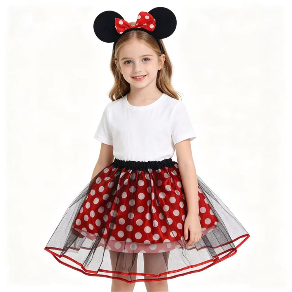 2PC MINNIE DRESS UP-HEADBAND & TUTU