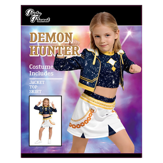 GIRL DEMON HUNTER INCLUDES JACKET, TOP, SKIRT