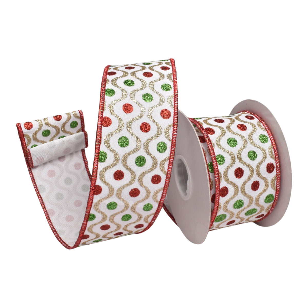 64mm White Red Green Gold