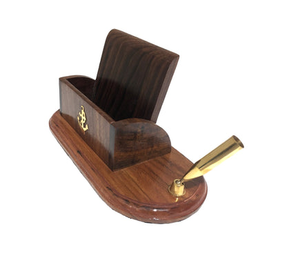 Business Card & Pen Holder