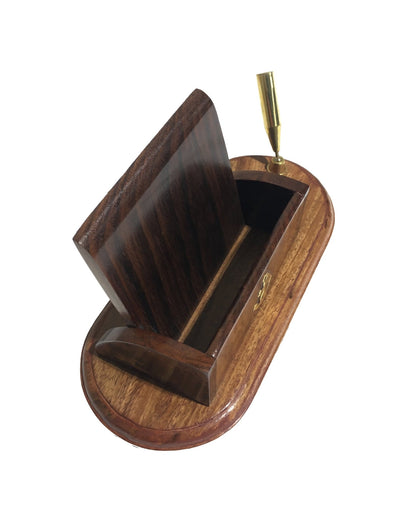 Business Card & Pen Holder