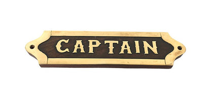 Captain Wall Plaque 200mm