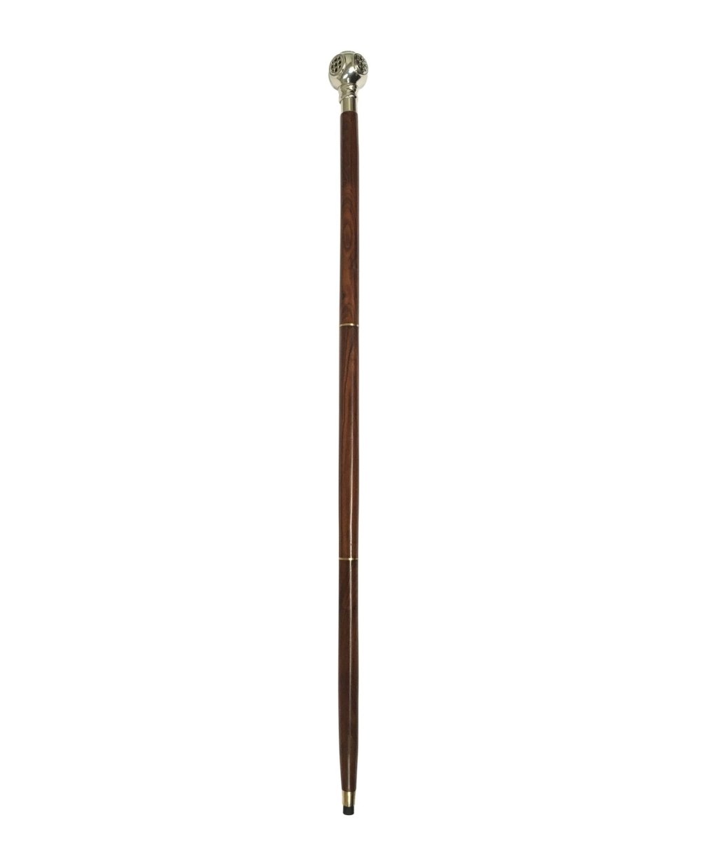 Nickel Diving Helmet Handle Walking Stick