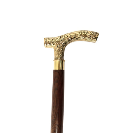 Royal Brass Handle Walking Stick