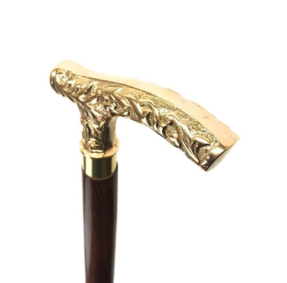 Royal Brass Handle Walking Stick