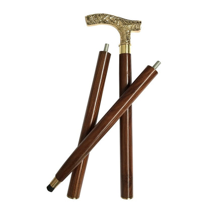 Royal Brass Handle Walking Stick