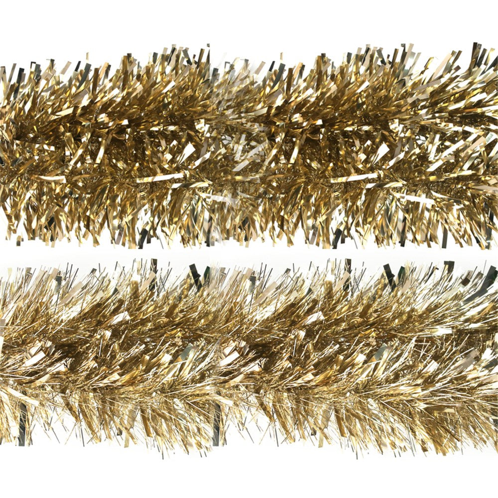 CHAMPAGNE 2M 6PLY 20CM THICK TINSEL