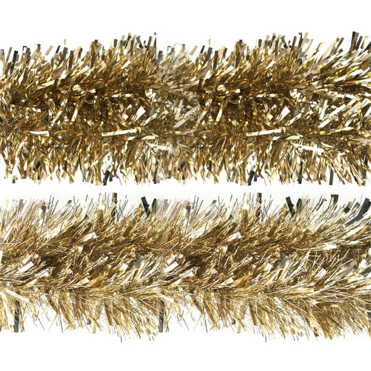CHAMPAGNE 2M 6PLY 20CM THICK TINSEL