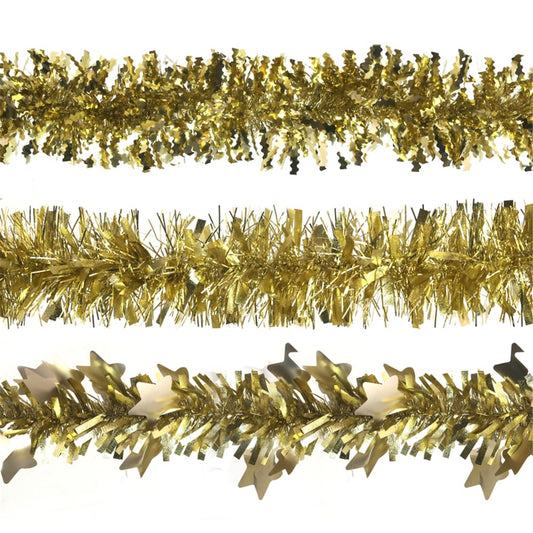 3A 2M 6PLY CHAMPAGNE TINSEL